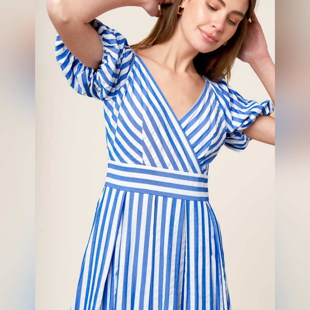 NEW FLYING TOMATO | $137 Sunset Steps Midi Dress - Picture 6 of 6